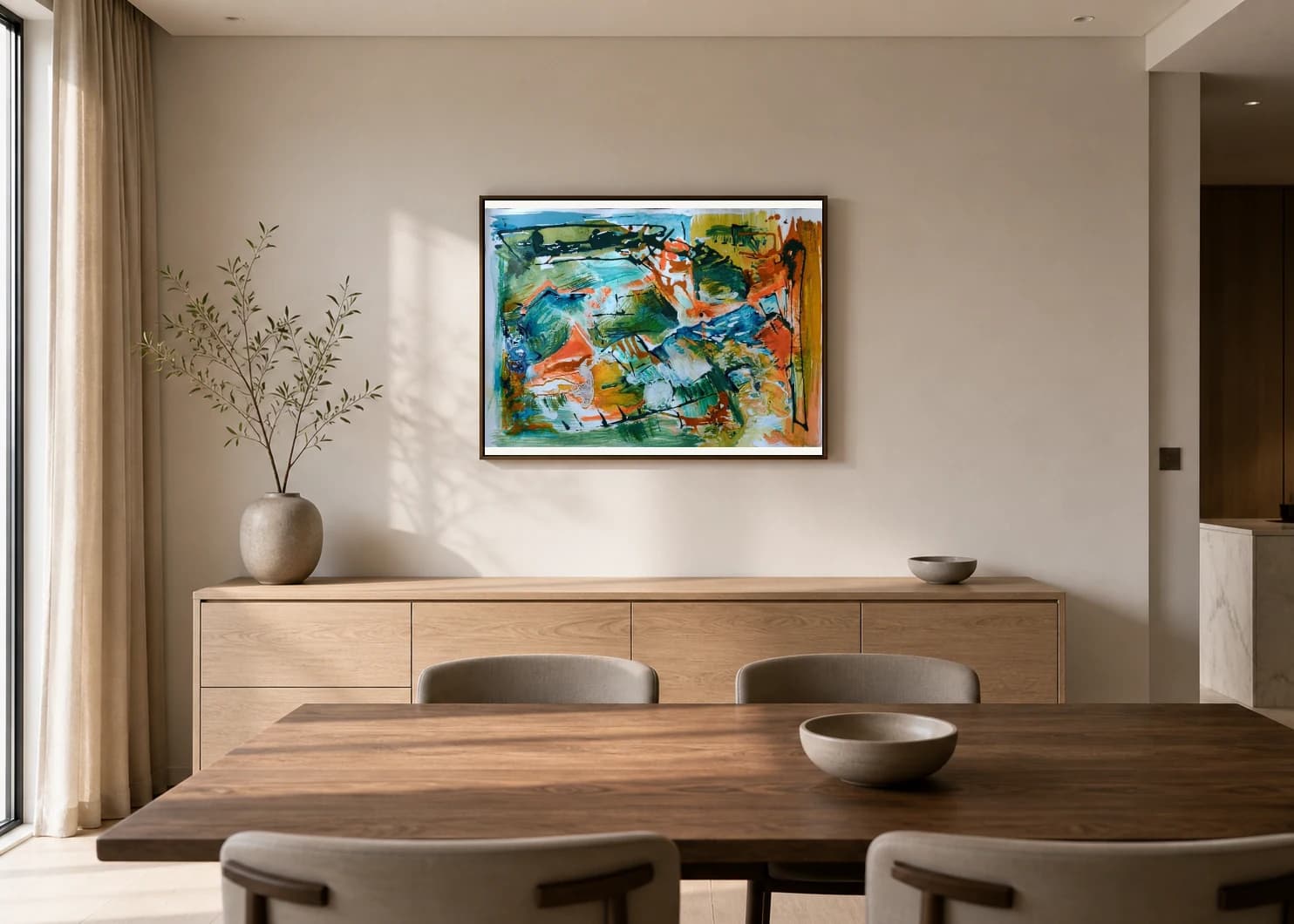Abundancia En El Territorio - Contemporary dining room