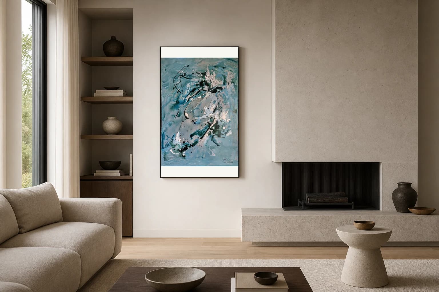 Agua - Contemporary living room